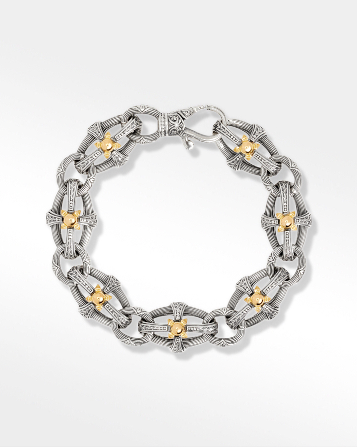 Cruciform Chain SG Bracelet | Konstantino Jewelry