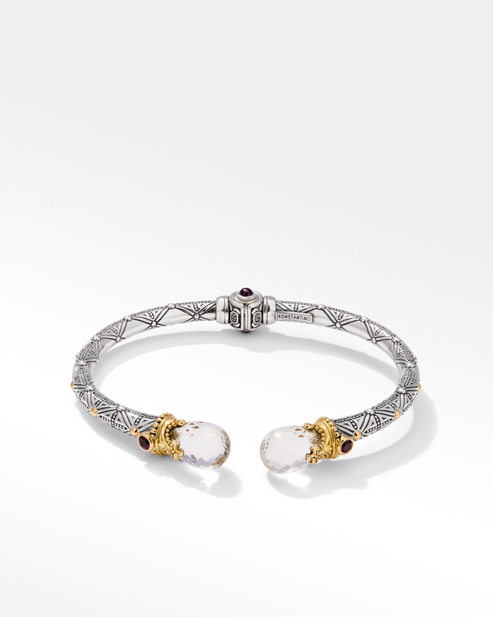 Sterling Silver & 18k Gold Bracelet | Konstantino Jewelry