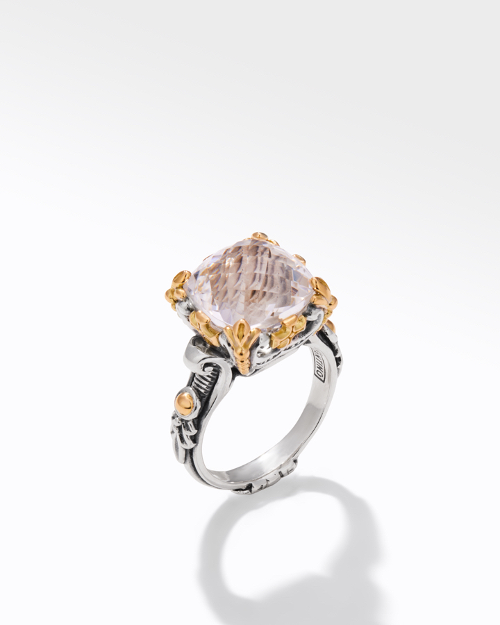 Sterling Silver & 18k Gold Ring | Konstantino Jewelry